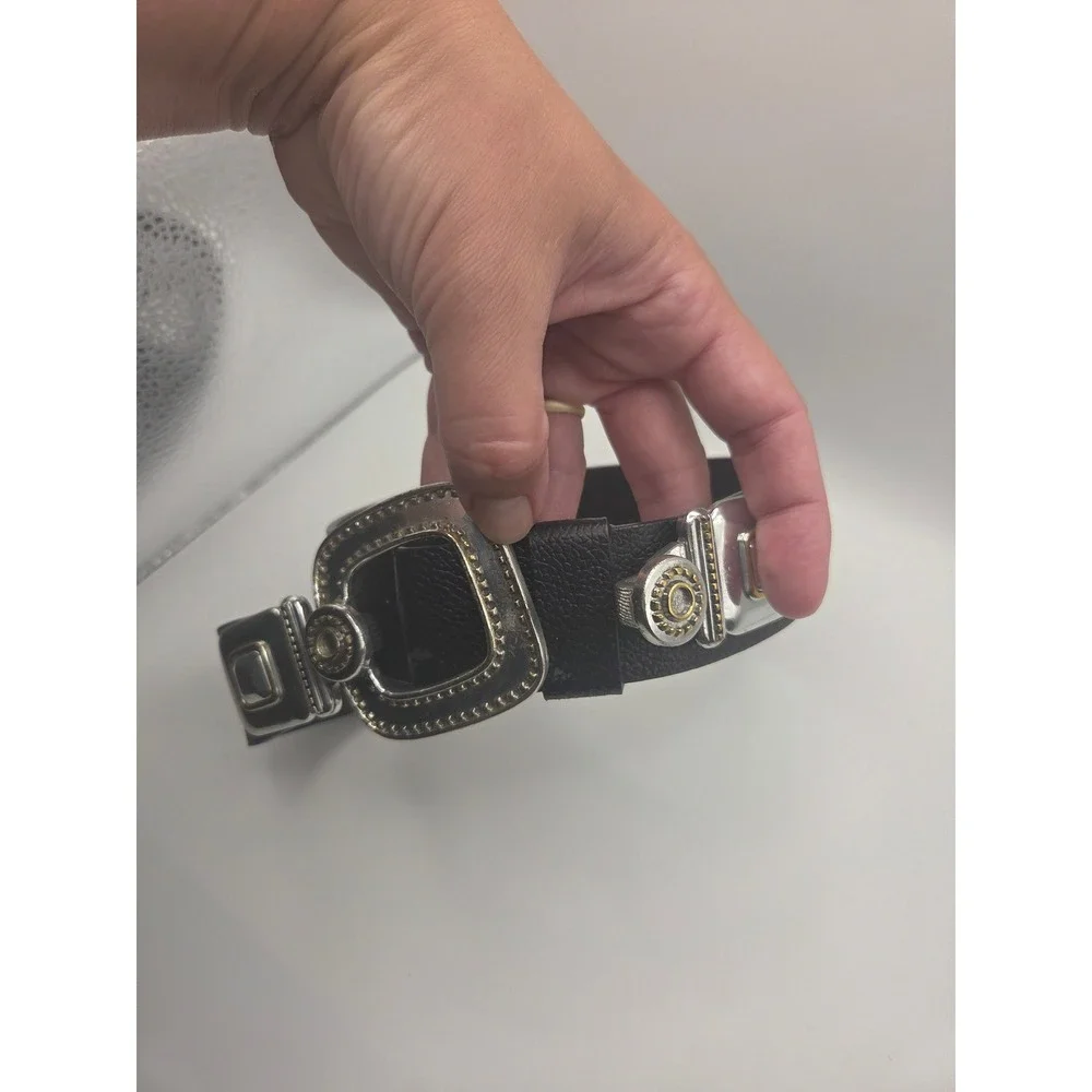 Chico's Leather Belt Womens S/M 35
